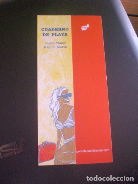 Sammeln von Lesezeichen: marcap&aacute;ginas cuaderno de playa, ediciones Thule