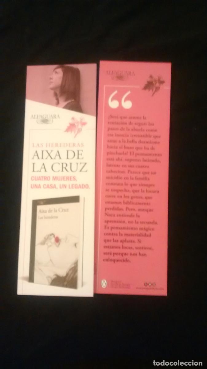 Sammeln von Lesezeichen: marcap&aacute;ginas herederas, editorial Alfaguara