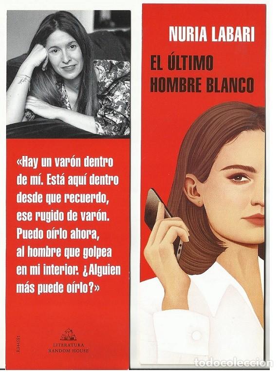 Sammeln von Lesezeichen: marcap&aacute;ginas hombre blanco Labari, editorial Random House