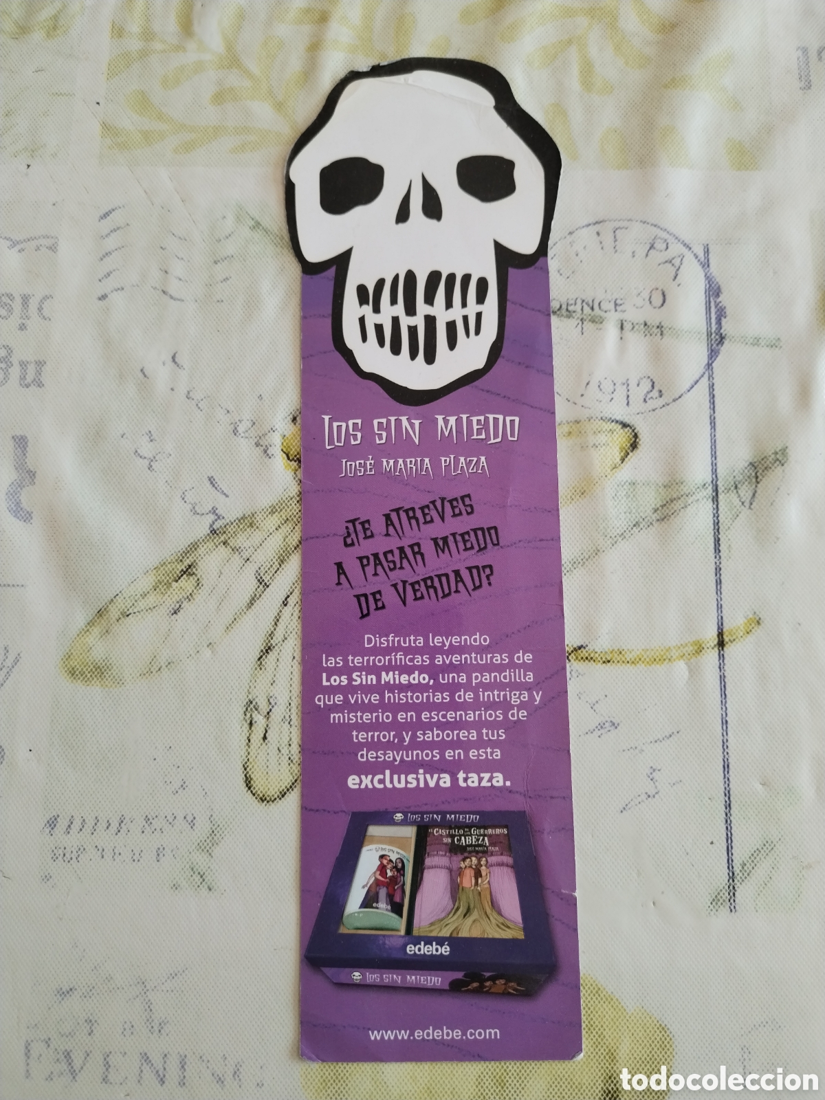 Collectionnisme Marque-pages: Marcap&aacute;ginas Los sin miedo Jos&eacute; Maria Plaza edeb&eacute;