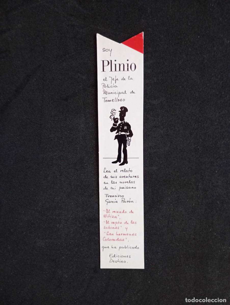 Coleccionismo marcap&aacute;ginas: MARCAP&Aacute;GINAS PLINIO - EDICIONES DESTINO - Foto 1