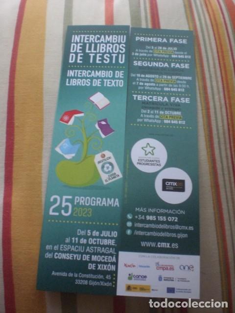 Collectionnisme Marque-pages: Marcapaginas intercambios libros 2023