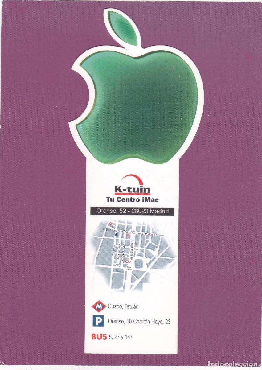 Collectionnisme Marque-pages: MARCAPAGINAS MANZANA APPLE. K-TUIN (MADRID)