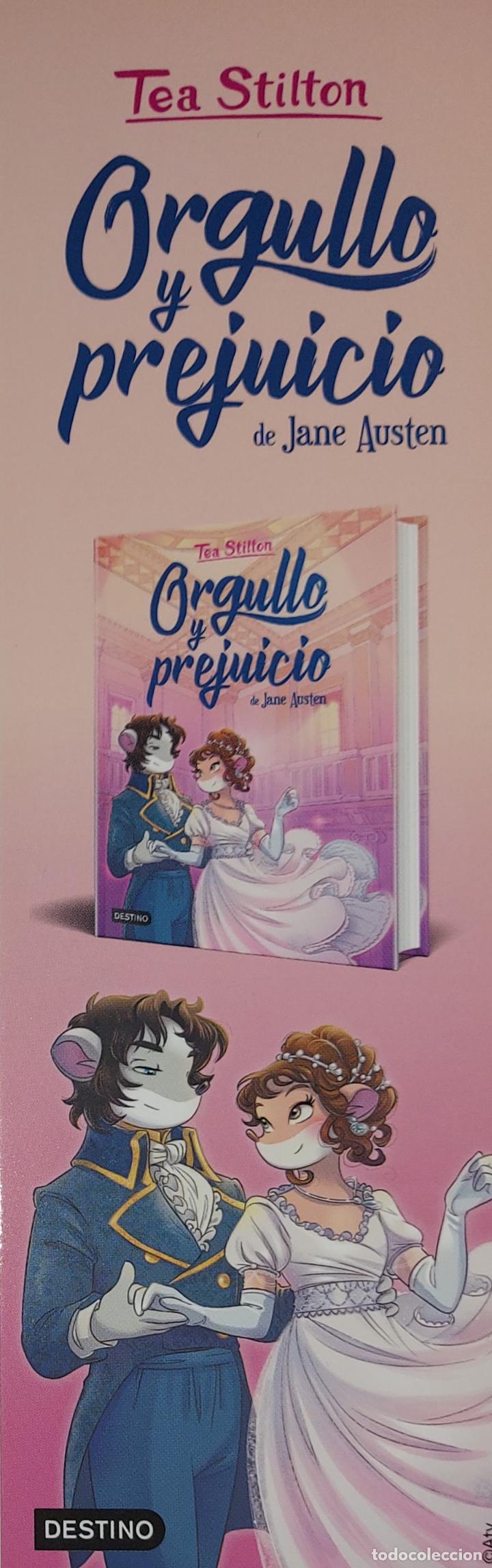 Coleccionismo Marcap&aacute;ginas: MARCAPAGINAS - DESTINO - TEA STILTON - ORGULLO Y PREJUICIO - JANE AUSTEN