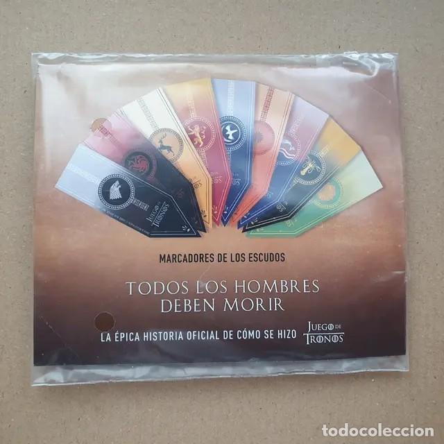 Coleccionismo marcap&aacute;ginas: Marcadores escudos &rdquo;Juego de Tronos&rdquo; - Foto 1