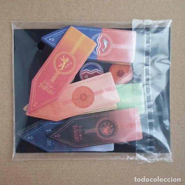 Coleccionismo marcap&aacute;ginas: Marcadores escudos &rdquo;Juego de Tronos&rdquo; - Foto 2