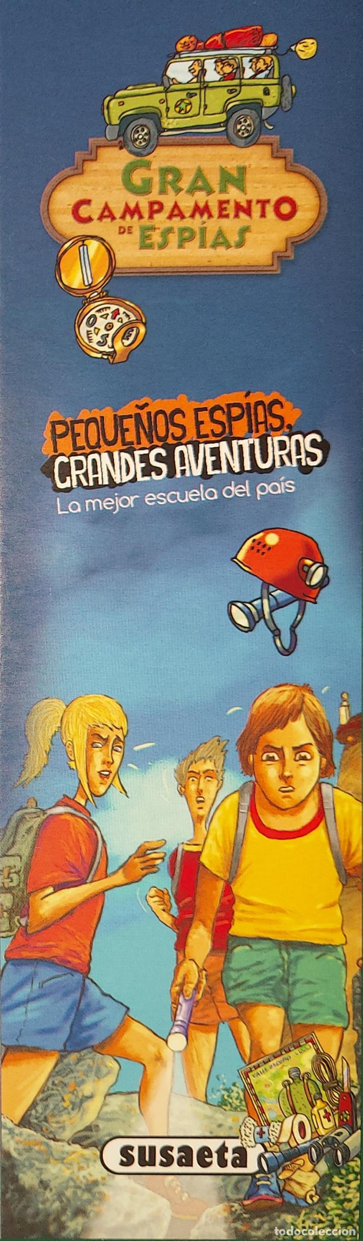 Coleccionismo Marcap&aacute;ginas: MARCAPAGINAS - SUSAETA - CAMPAMENTO DE ESPIAS