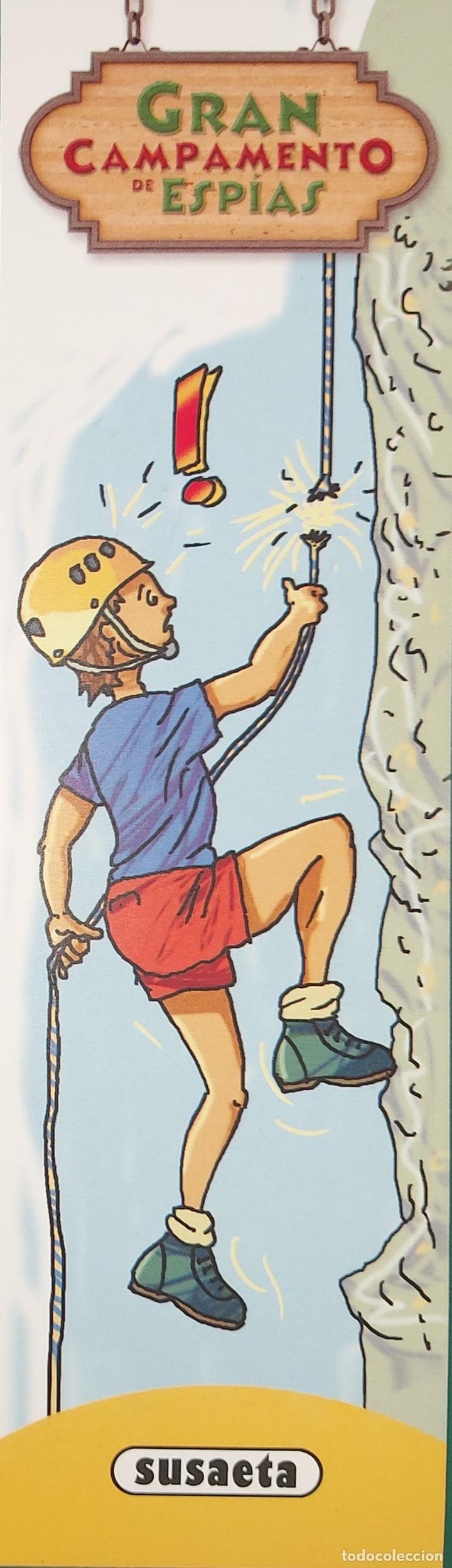 Coleccionismo marcap&aacute;ginas: MARCAPAGINAS - SUSAETA - CAMPAMENTO DE ESPIAS