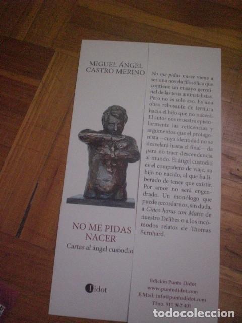 Collectables Bookmark: marcapaginas no pidas nacer, editorial Punto Didot