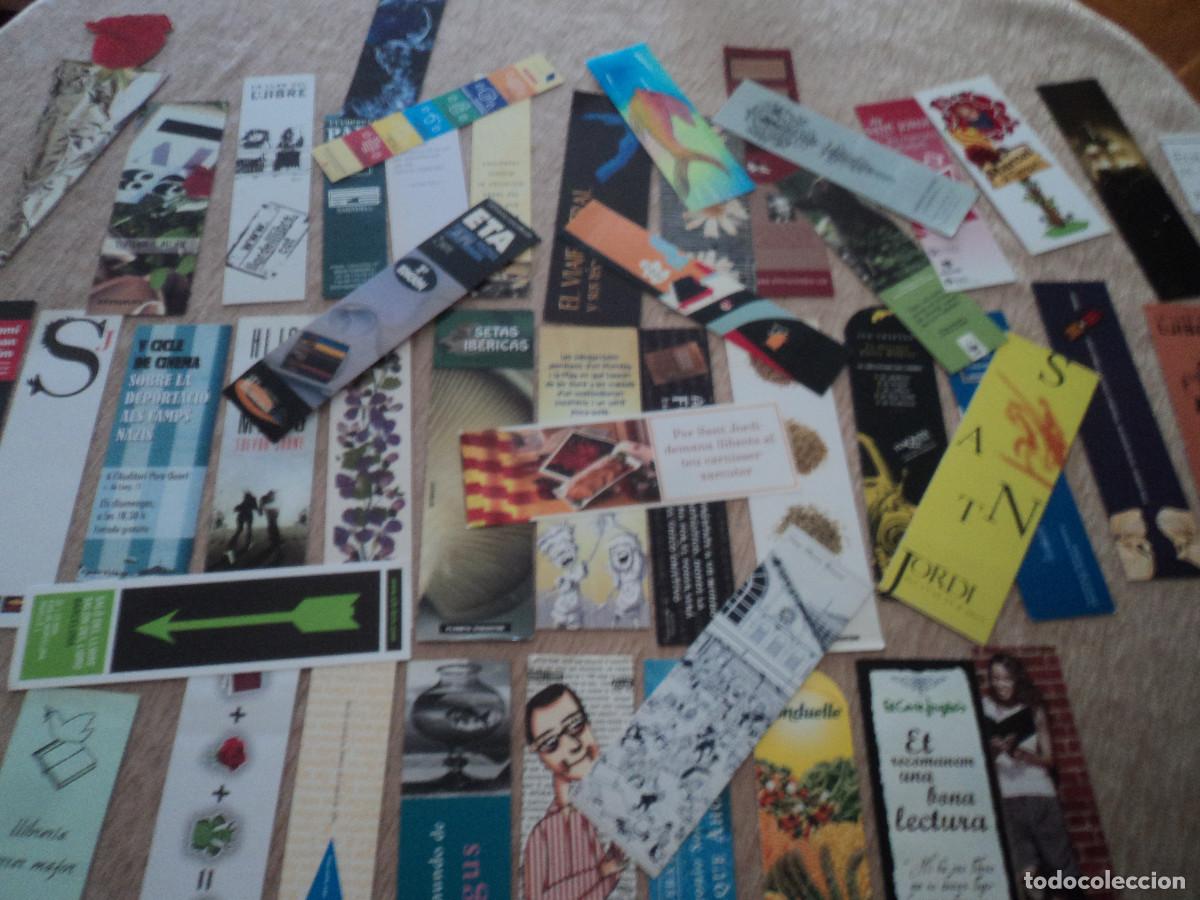 Collectables Bookmark: 46 MARCAPAGINAS, PUNTO DE LECTURA, DIFERENTES, ANTIGUOS BIEN CONSERVADOS