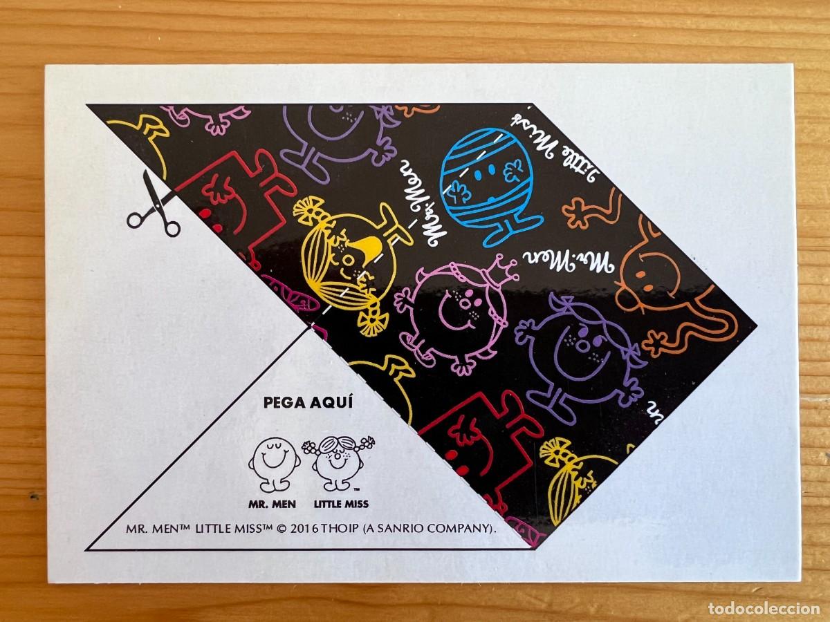 Sammeln von Lesezeichen: MARCAP&Aacute;GINAS TAMA&Ntilde;O POSTAL - MR. MEN LITTLE MISS - A SANRIO COMPANY