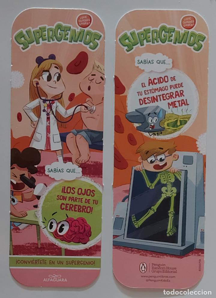 Coleccionismo marcap&aacute;ginas: MARCAPAGINAS - ALFAGUARA - SUPER GENIOS - Foto 1