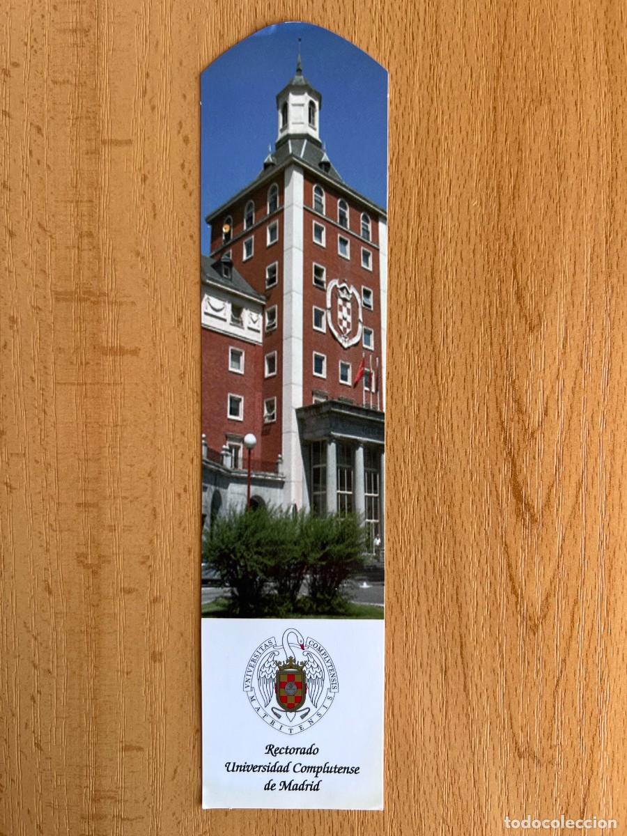 Collectables Bookmark: MARCAPAGINAS RECTORADO UNIVERSIDAD COMPLUTENSE DE MADRID