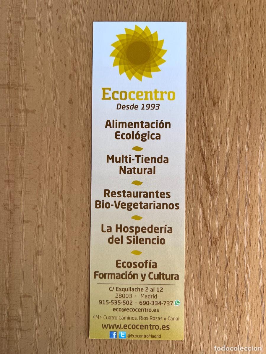Collectables Bookmark: MARCAPAGINAS ECOCENTRO TIENDA ECOLOGICA MADRID CALENDARIO 2015