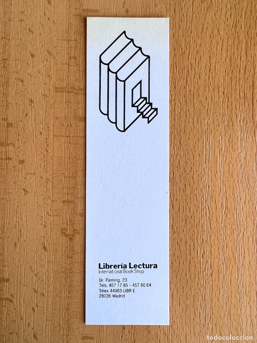Collectables Bookmark: MARCAPAGINAS LIBRERIA LECTURA MADRID