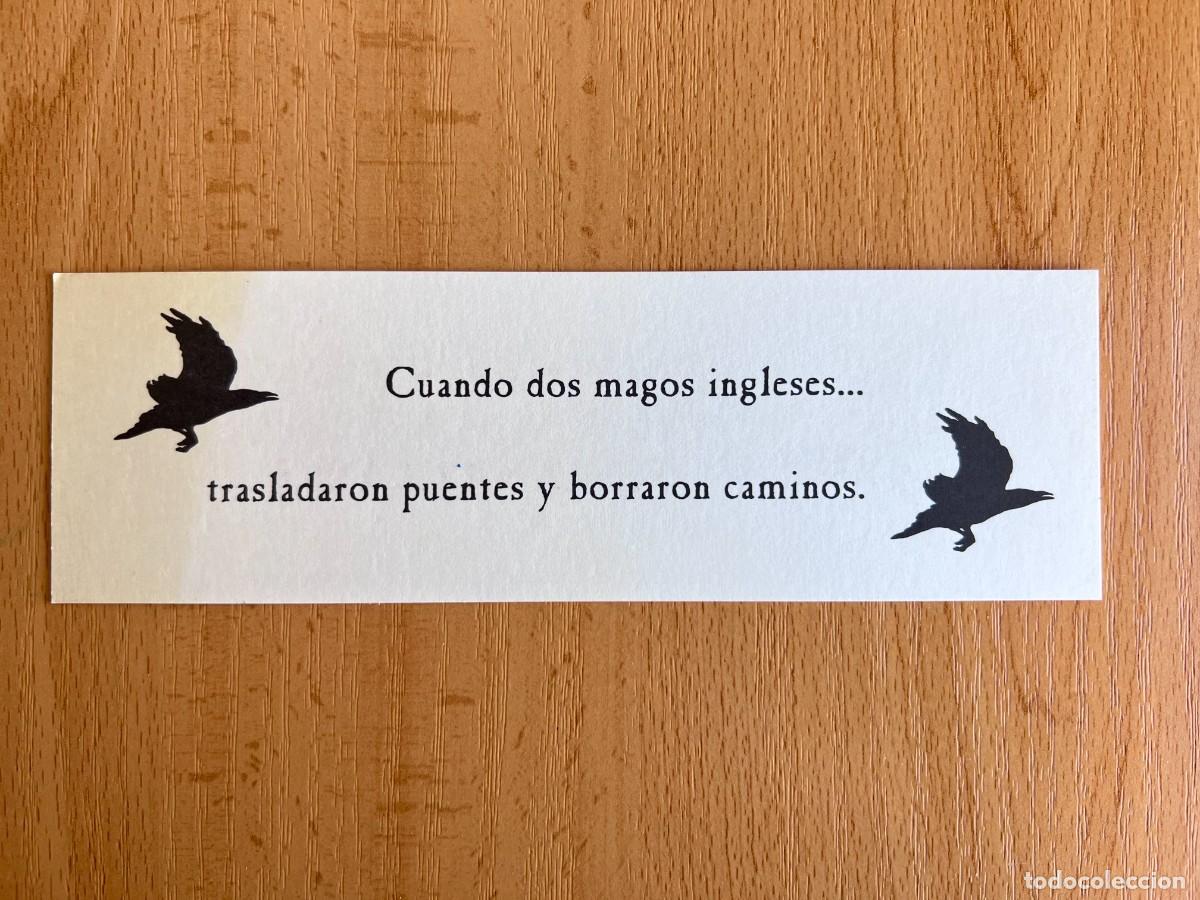 Coleccionismo marcap&aacute;ginas: MARCAPAGINAS JONATHAN STRANGE Y EL SE&Ntilde;OR NORRELL - SUSANA CLARKE. SALAMANDRA