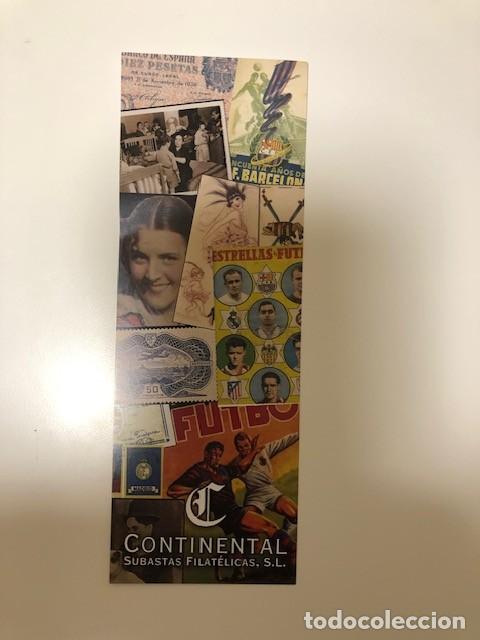Coleccionismo marcap&aacute;ginas: Punto de libro Filatelia Continental - Foto 1