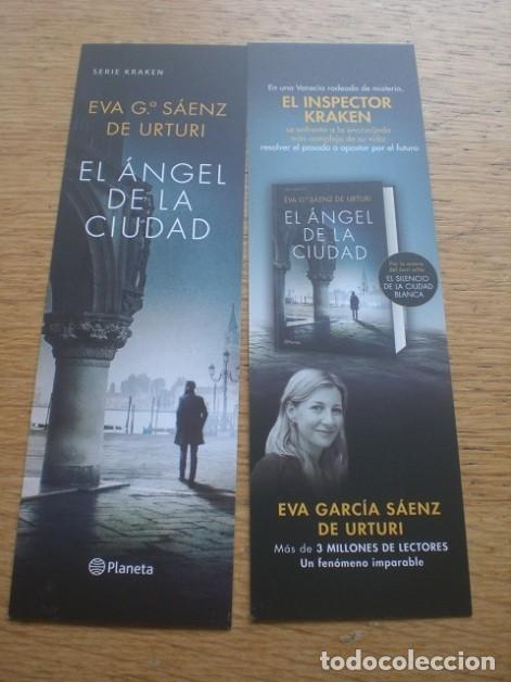 Coleccionismo Marcap&aacute;ginas: marcapaginas angel ciudad, serie Kraken, editorial Planeta
