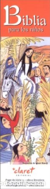 Collectables Bookmark: MARCAP&Aacute;GINAS - CLARET -BIBLIA PARA LOS NI&Ntilde;OS