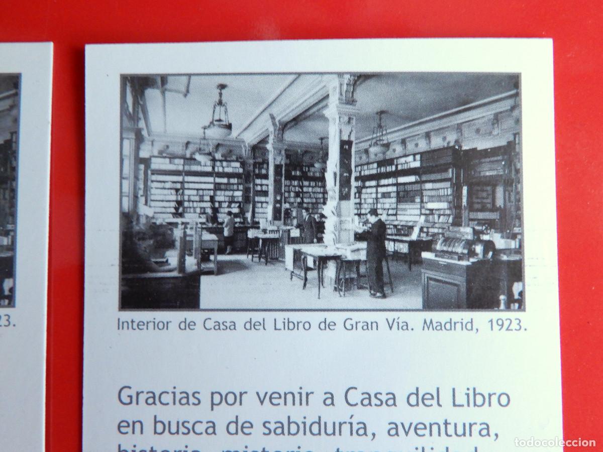 Coleccionismo marcap&aacute;ginas: 2 MARCAP&Aacute;GINAS CASA DEL LIBRO 85 ANIVERSARIO 2008 - Foto 3