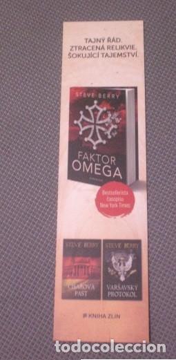 Collectables Bookmark: marcap&aacute;ginas novela Faktor Omega