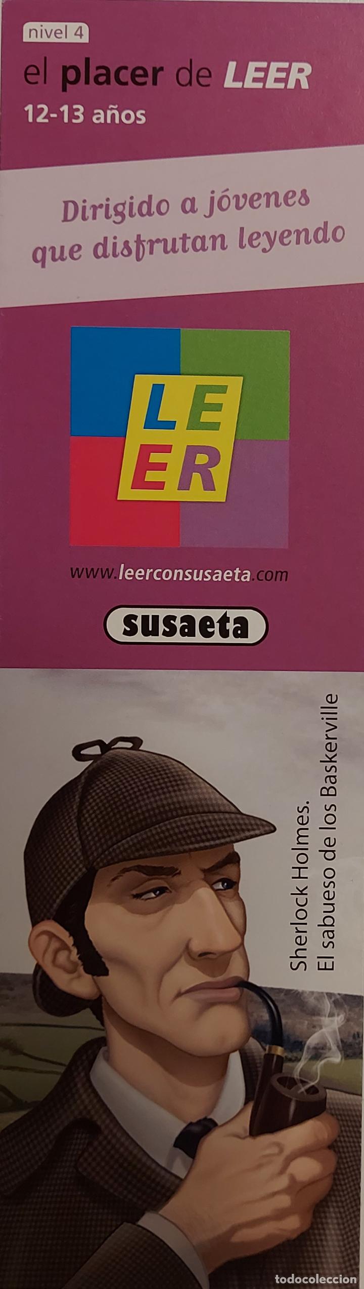 Coleccionismo marcap&aacute;ginas: MARCAP&Aacute;GINAS - SUSAETA - SHERLOCK HOLMES - Foto 1