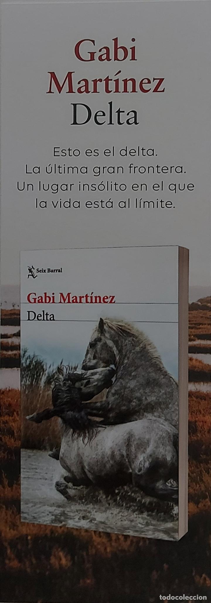 Coleccionismo Marcap&aacute;ginas: MARCAP&Aacute;GINAS - SEIX BARRAL - DELTA - GABI MARTINEZ