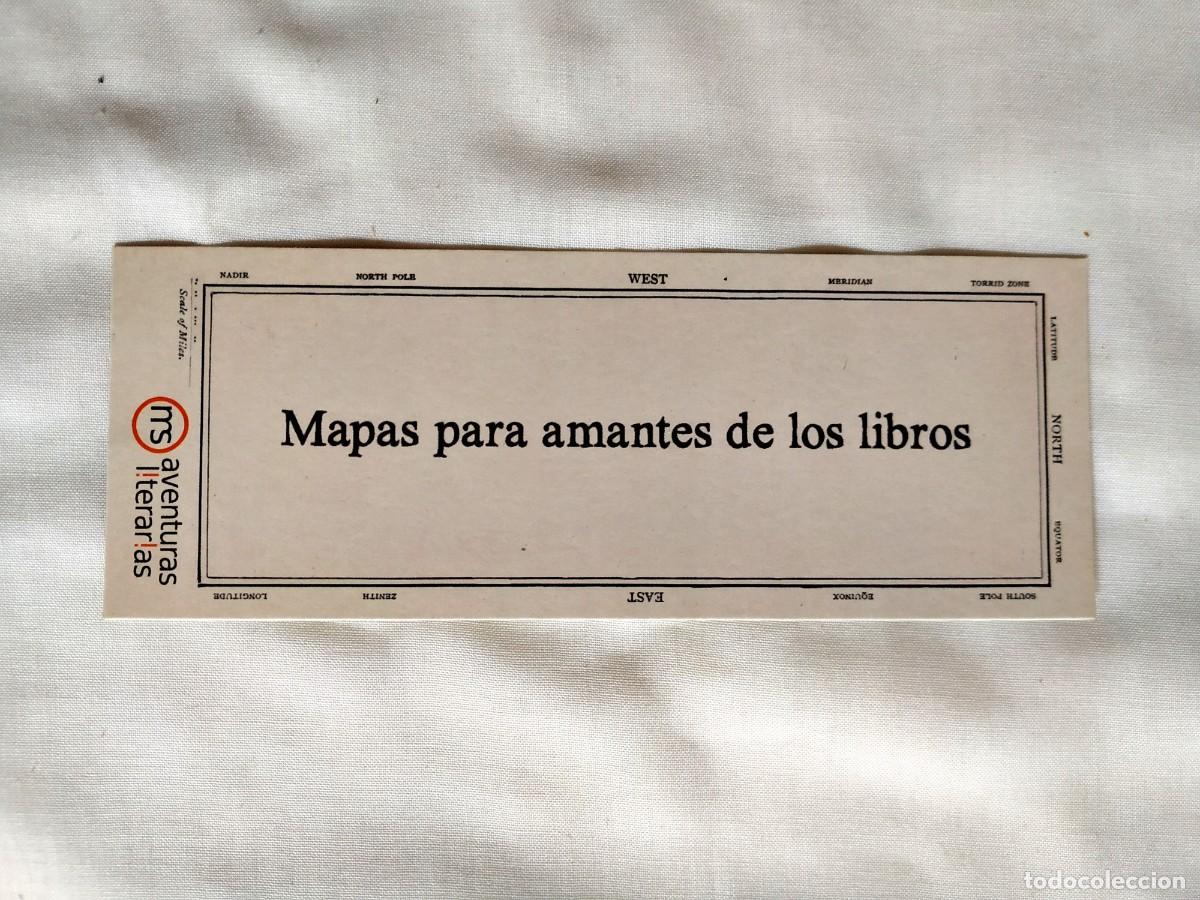 Coleccionismo Marcap&aacute;ginas: MARCAP&Aacute;GINAS AVENTURAS LITERARIAS - MAPAS LITERARIOS