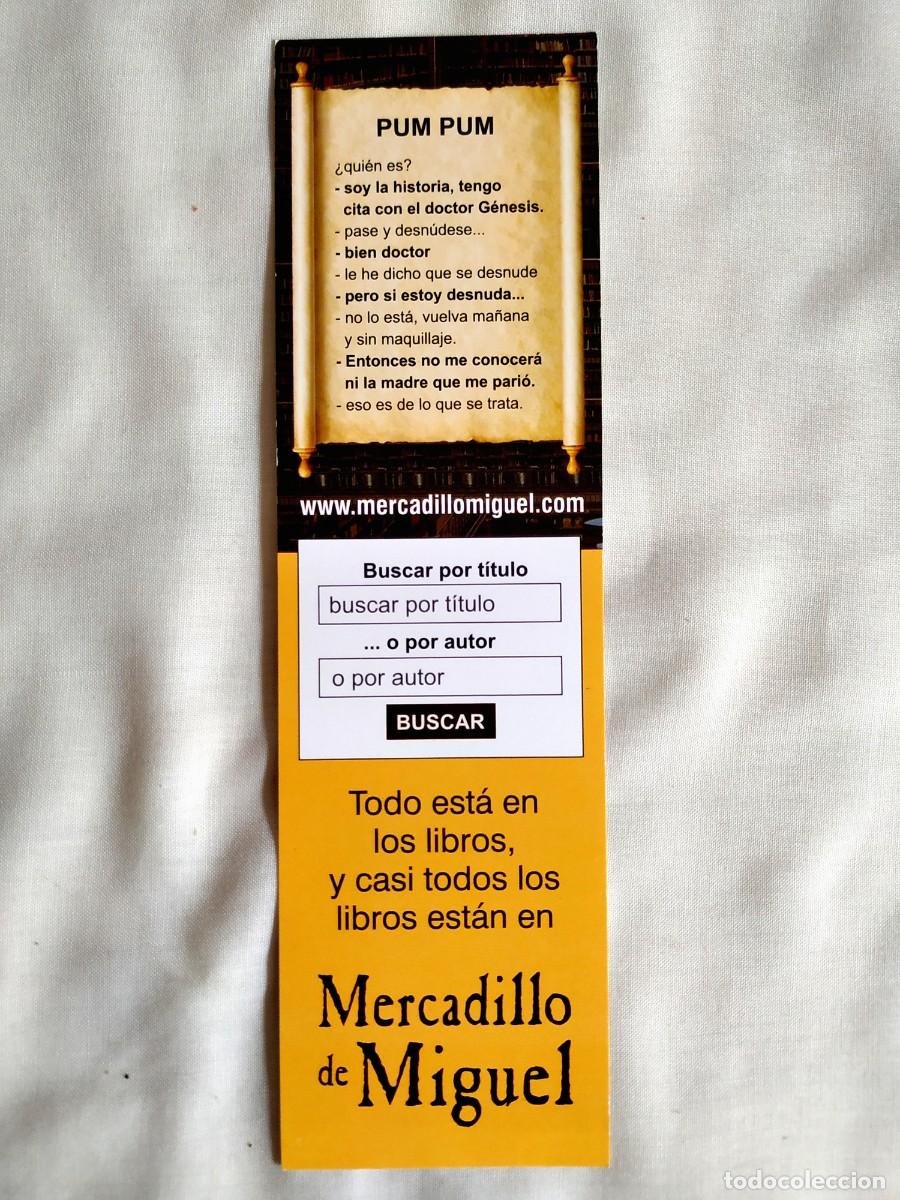 Coleccionismo Marcap&aacute;ginas: MARCAP&Aacute;GINAS LIBRER&Iacute;A MERCADILLO DE MIGUEL