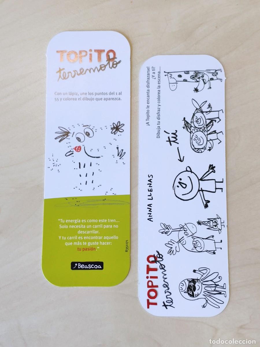 Coleccionismo marcap&aacute;ginas: MARCAP&Aacute;GINAS - BEASCOA - TOPITO TERREMOTO - Foto 1