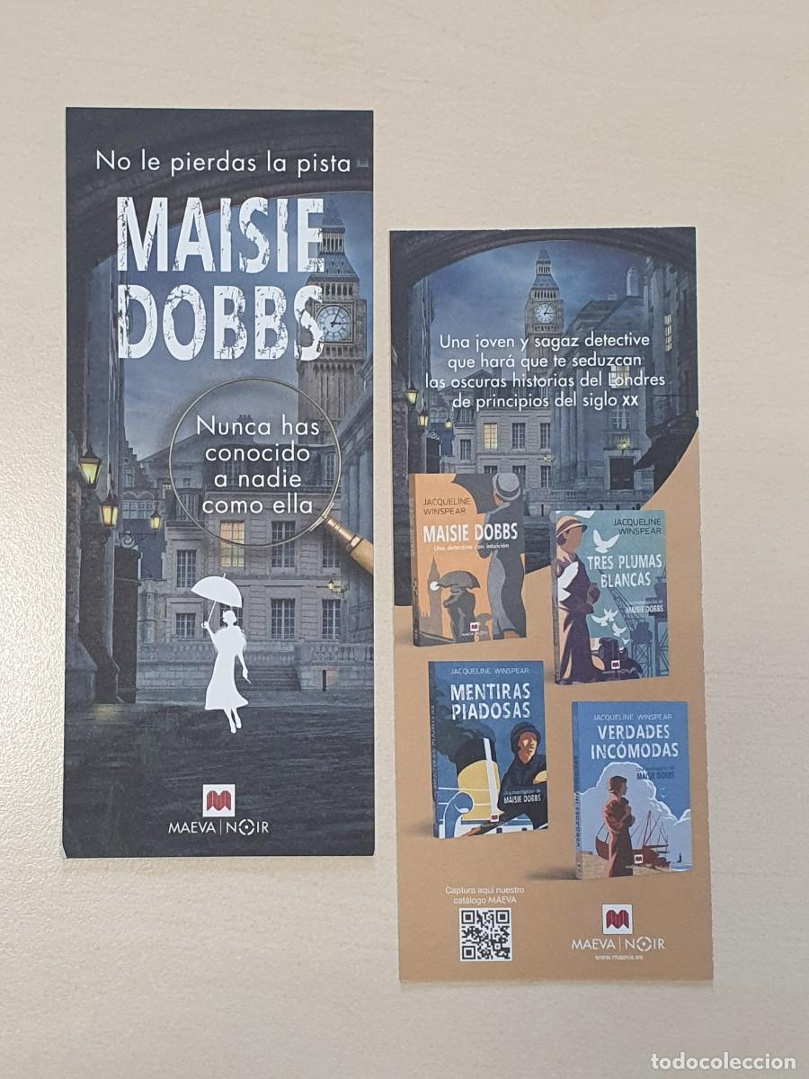Coleccionismo marcap&aacute;ginas: MARCAP&Aacute;GINAS - MAEVA - MAISIE DOBBS - Foto 1