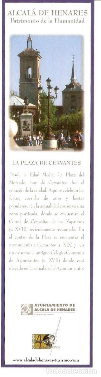 Coleccionismo marcap&aacute;ginas: MARCAPAGINAS ALCALA DE HENARES - Foto 2