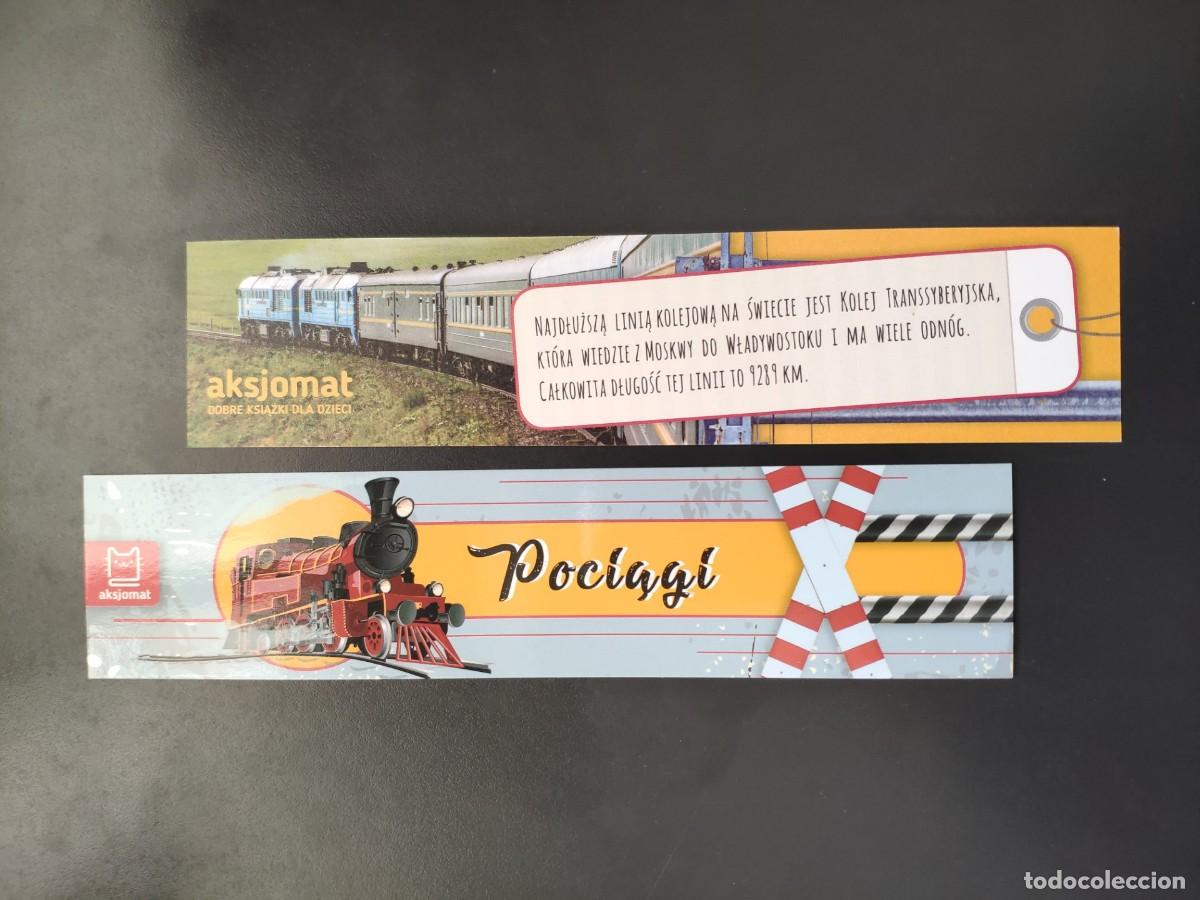 Sammeln von Lesezeichen: MARCAP&Aacute;GINAS - TREN FERROCARRIL - POCIAGI AKSJOMAT