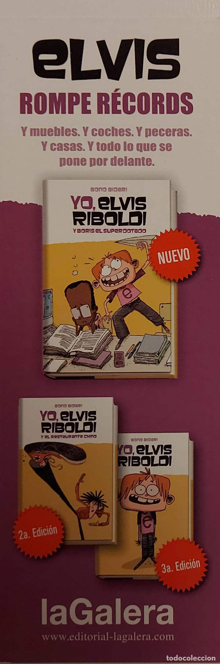 Coleccionismo marcap&aacute;ginas: MARCAP&Aacute;GINAS - LA GALERA- ELVIS ROMPE RECORDS. BONO BIDARI. REVERSO CORTE INGLES