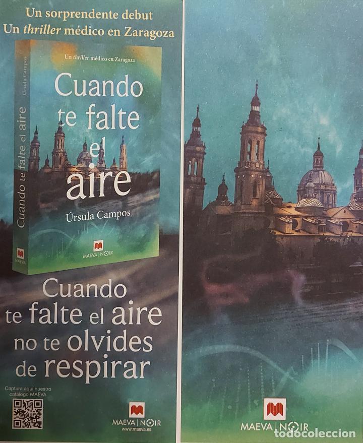 Collectionnisme Marque-pages: MARCAP&Aacute;GINAS - MAEVA - URSULA CAMPOS - CUANDO TE FALTE EL AIRE -