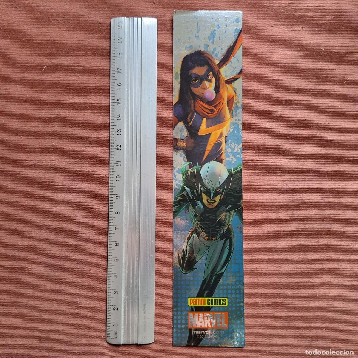 Sammeln von Lesezeichen: A0117 marcap&aacute;ginas Marvel Panini comics