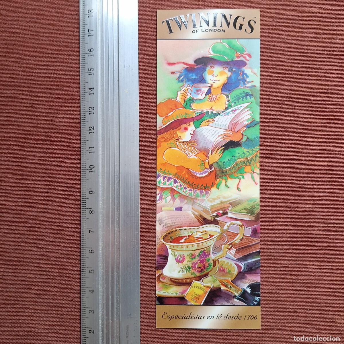Sammeln von Lesezeichen: ⚜️ A0117 ✅✅✅✅✅ marcap&aacute;ginas Twinings of London, especialistas en t&eacute;