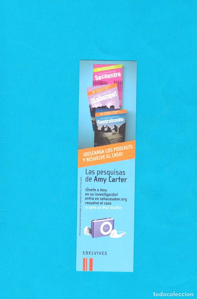 Coleccionismo Marcap&aacute;ginas: Mrcapaginas editorial Edelvives las pesquisas de Amy Carter