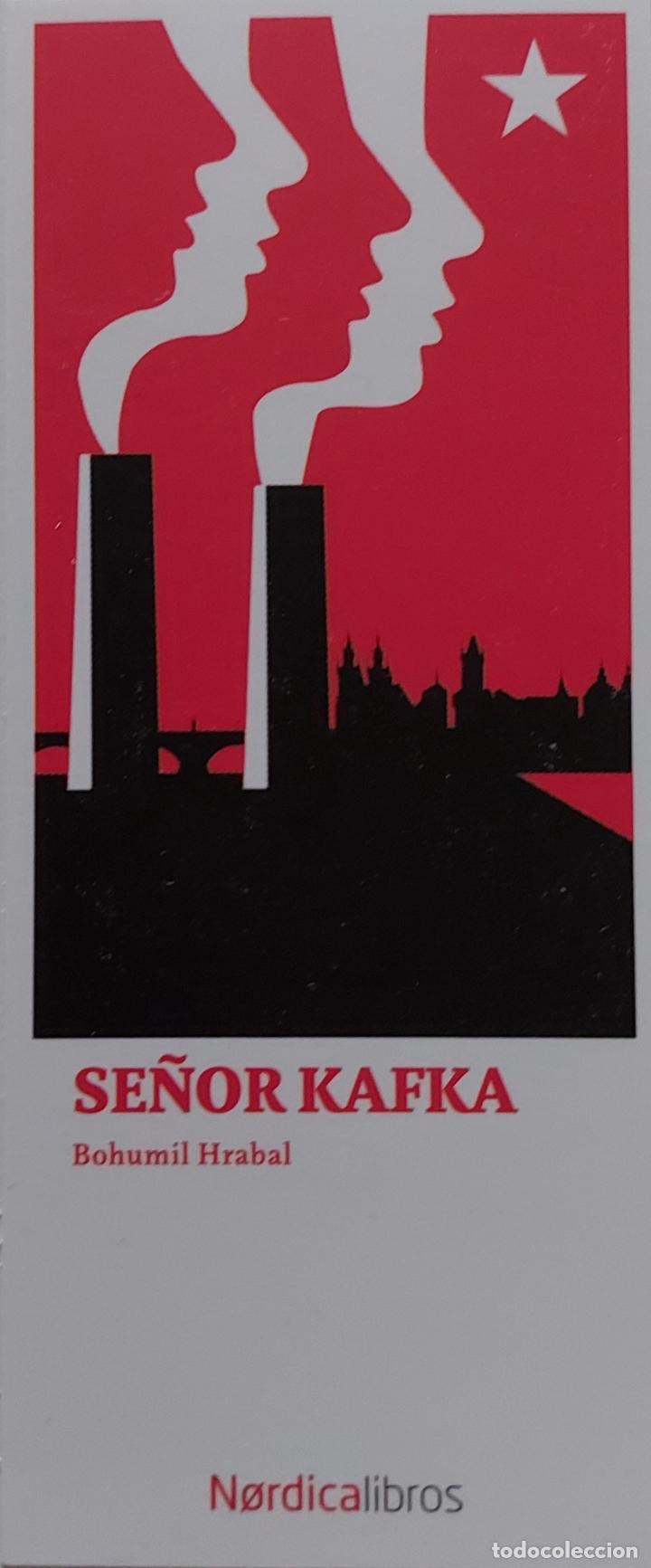 Coleccionismo Marcap&aacute;ginas: MARCAPAGINAS - NORDICA - SE&Ntilde;OR KAFKA - BOHUMIL HRABAI