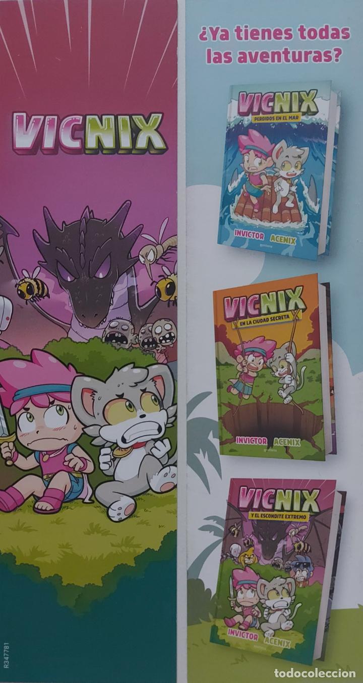 Coleccionismo Marcap&aacute;ginas: MARCAPAGINAS - MONTENA - INVICTOR VICNIX - EL ESCONDITE EXTREMO