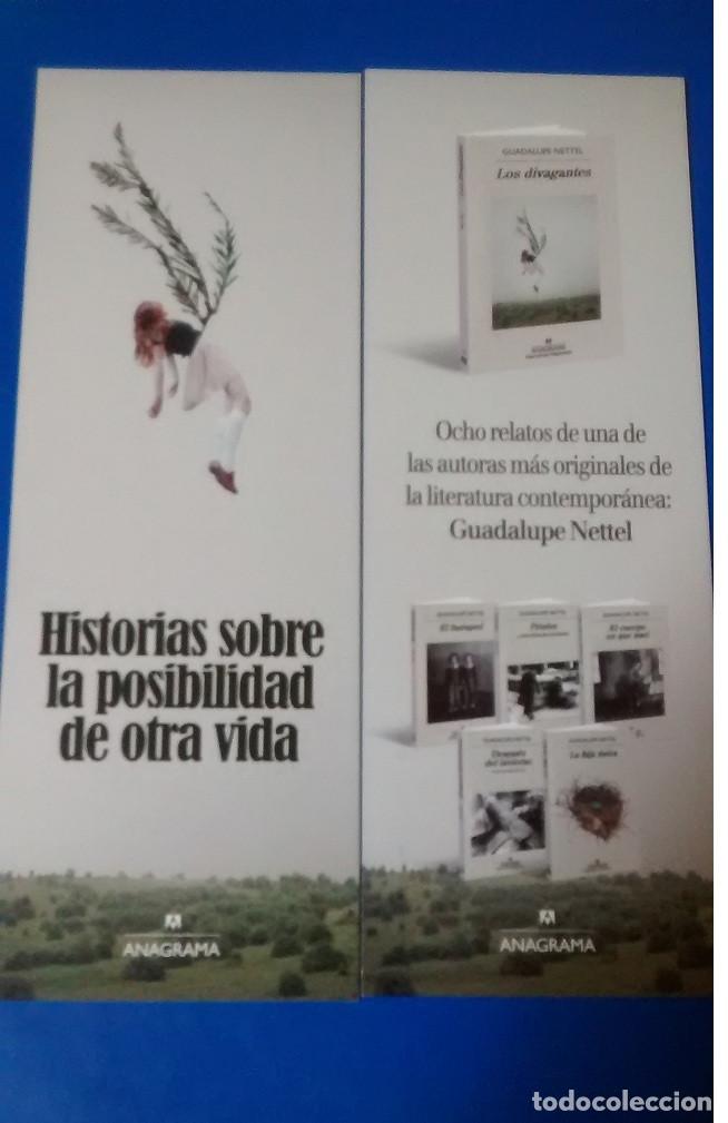 Sammeln von Lesezeichen: marcap&aacute;ginas historias vida, editorial Anagrama