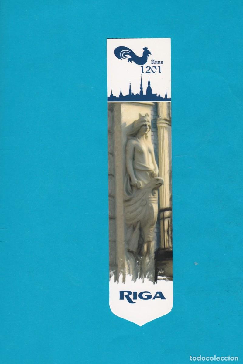 Collectionnisme Marque-pages: Marcapaginas de Riga capital de letonia