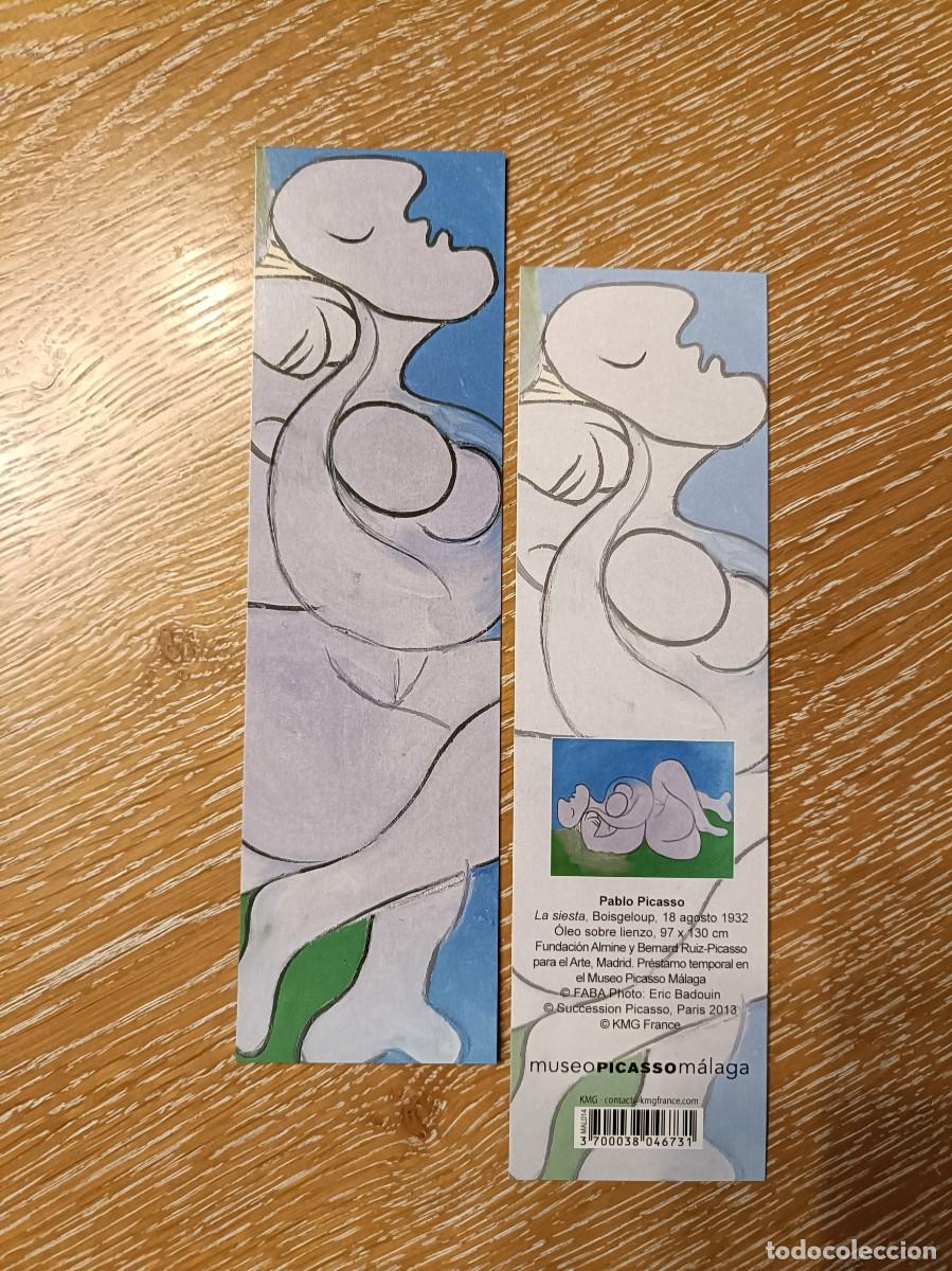 Coleccionismo marcap&aacute;ginas: MARCAP&Aacute;GINAS - MUSEO PICASSO M&Aacute;LAGA - LA SIESTA - Foto 1