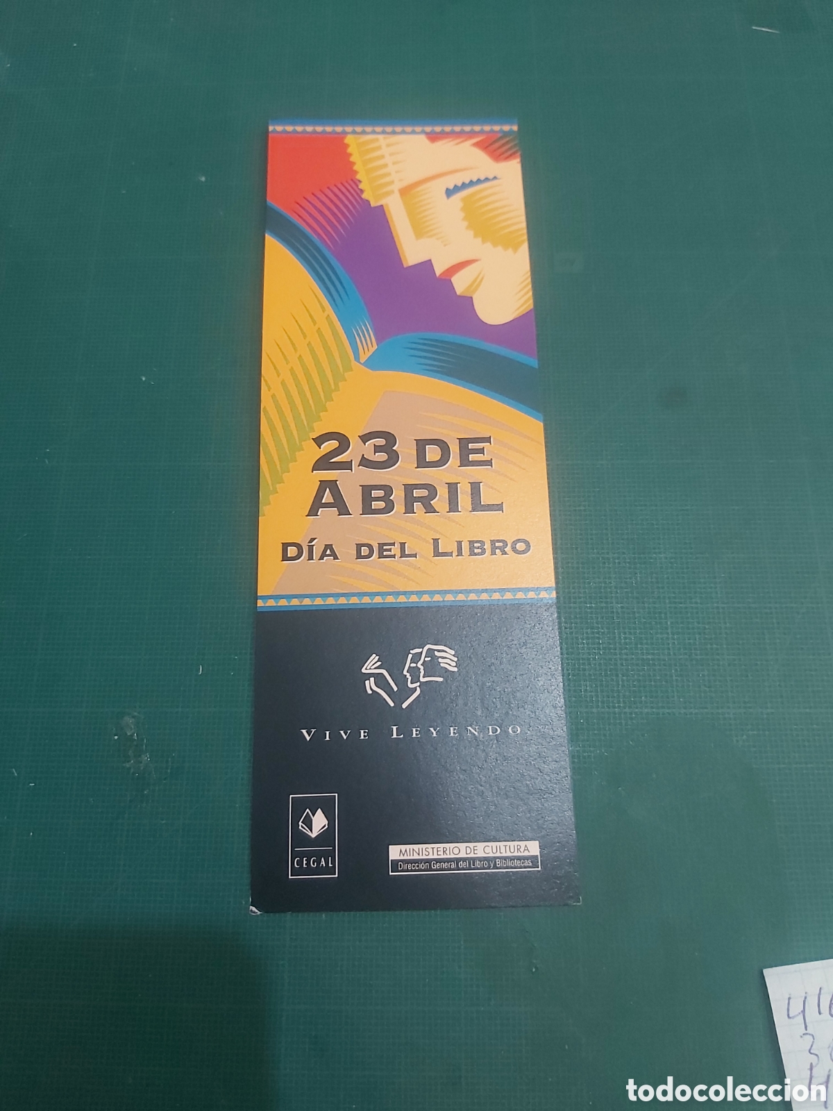 Collezionismo Segnalibri: Vive leyendo 23 abril dis del libro legal cultura ver mis lotes