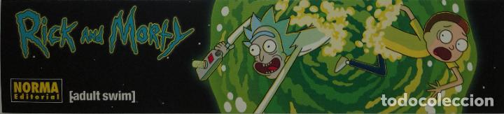 Sammeln von Lesezeichen: MARCAPAGINAS - NORMA - RICK AND MORTY