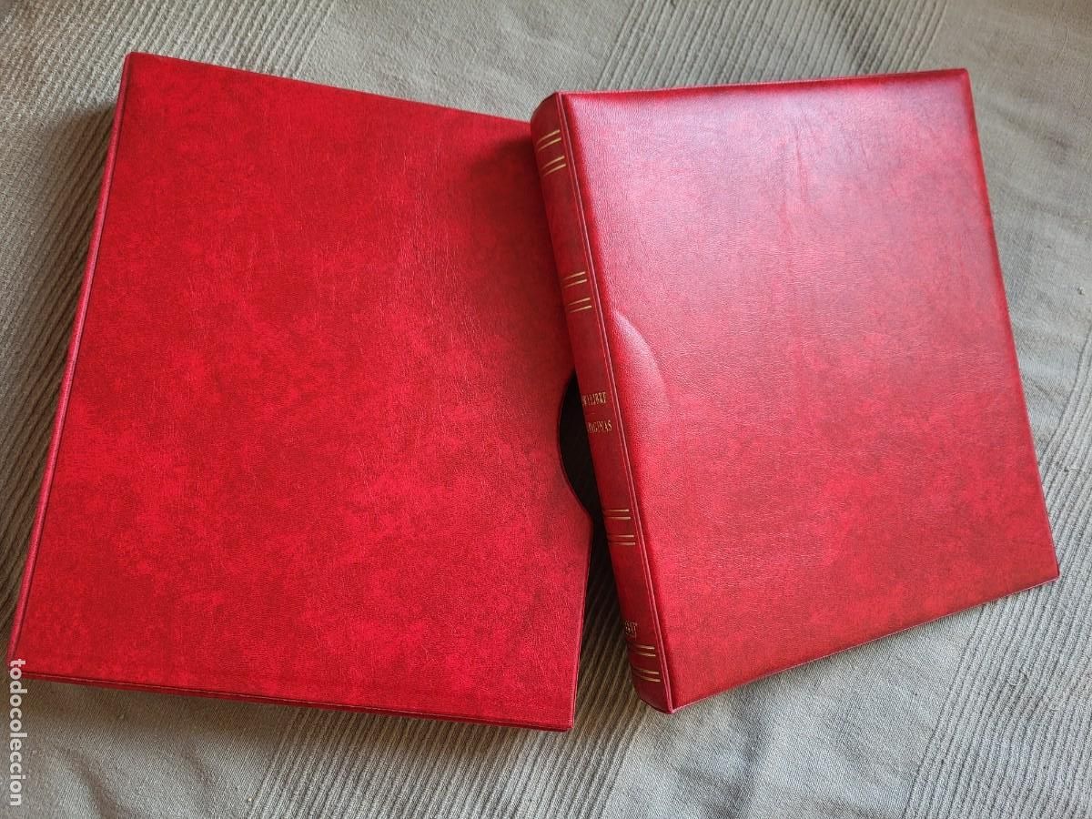 Coleccionismo marcap&aacute;ginas: ALBUM PARA MARCAP&Aacute;GINAS + 4 HOJAS - Foto 2