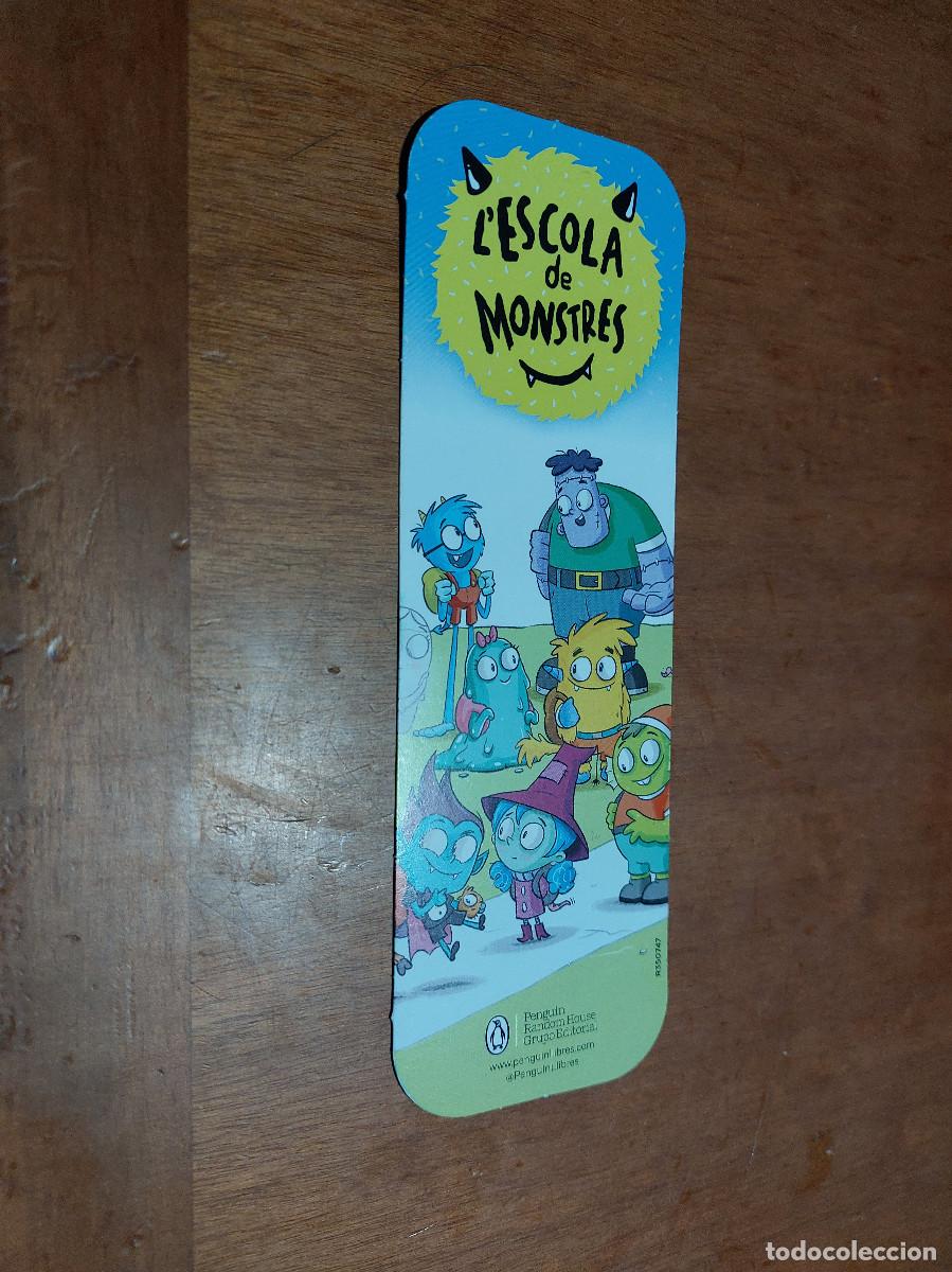 Coleccionismo Marcap&aacute;ginas: L&acute;ESCOLA DE MONSTRES. ESCUELA DE MONSTRUOS. MARCAPAGINAS. PUNTO DE LECTURA. BUEN ESTADO. C-1