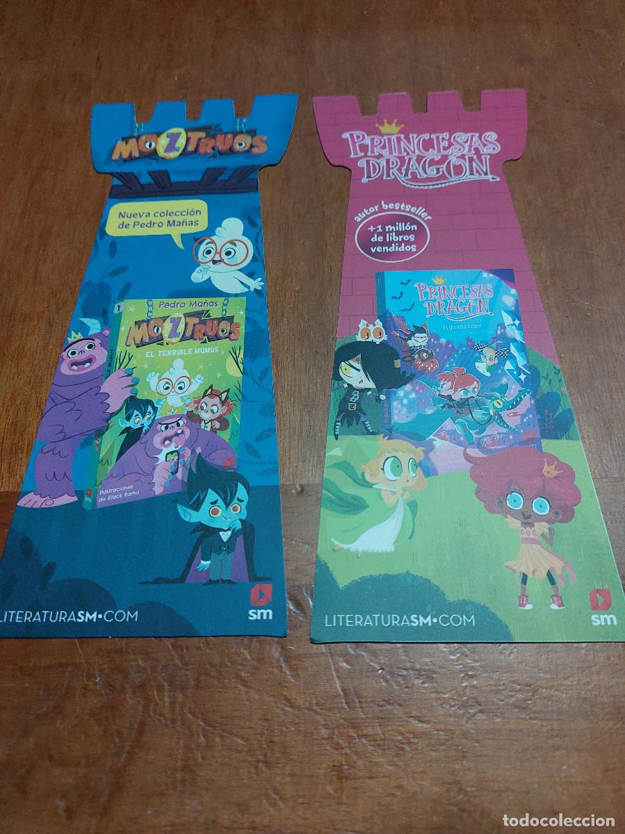 Collectables Bookmark: MONSTRUOS. PRINCESAS DRAG&Oacute;N. MARCAPAGINAS. PUNTO DE LECTURA. BUEN ESTADO. C-1