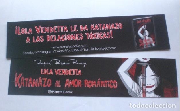 Coleccionismo marcap&aacute;ginas: marcap&aacute;ginas c&oacute;mic katanazo amor - Foto 1