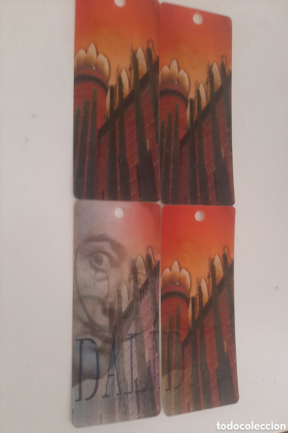 Coleccionismo marcap&aacute;ginas: 4 Marcap&aacute;ginas 3D Dal&iacute; - Foto 3